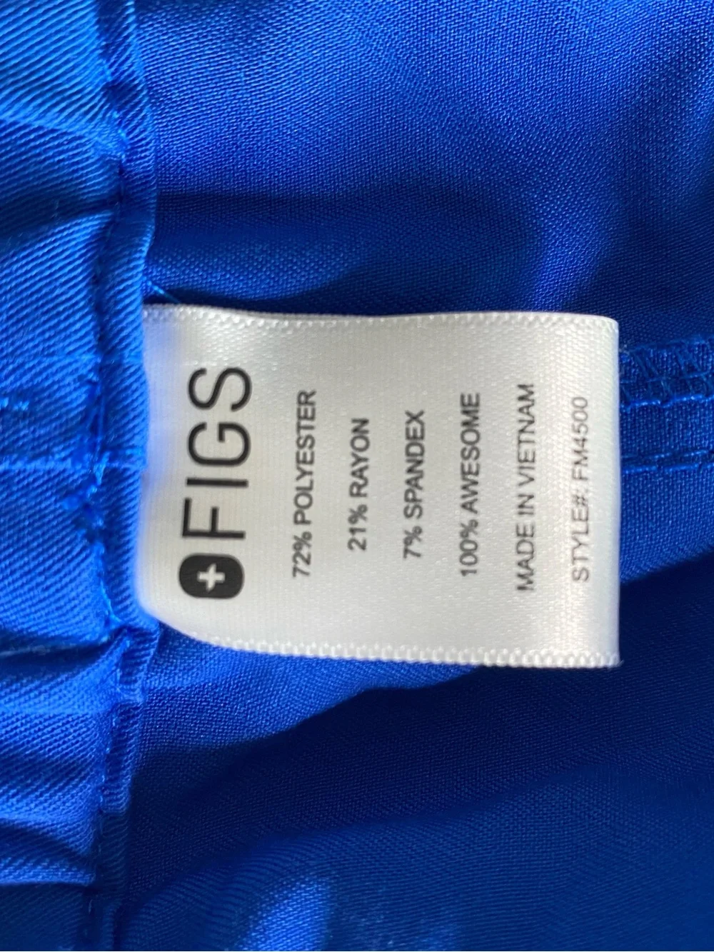 Figs Pisco Scrub Pants in Royal Blue Size XXL
